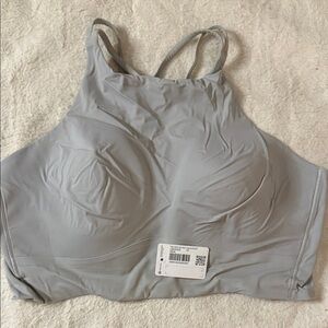 Like a Cloud High-Neck Long-Line Bra  B/C | SEAL | 14